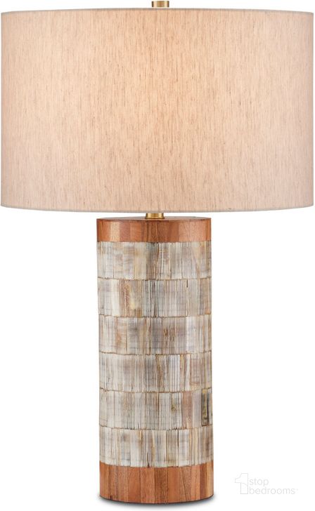 The appearance of Hyson Table Lamp In Natural designed by Currey & Company in the modern / contemporary interior design. This natural piece of furniture  was selected by 1StopBedrooms from Hyson Collection to add a touch of cosiness and style into your home. Sku: 6000-0823. Material: Wood. Product Type: Table Lamp. Image1
