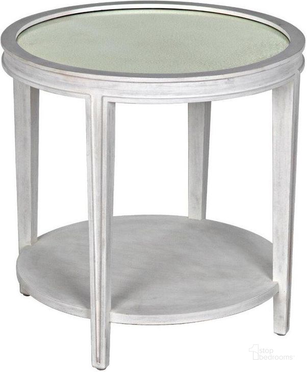 The appearance of Imperial Side Table In White Wash designed by Noir in the transitional interior design. This white wash piece of furniture  was selected by 1StopBedrooms from Imperial Collection to add a touch of cosiness and style into your home. Sku: GTAB251WH. Material: Wood. Product Type: Side Table. Image1
