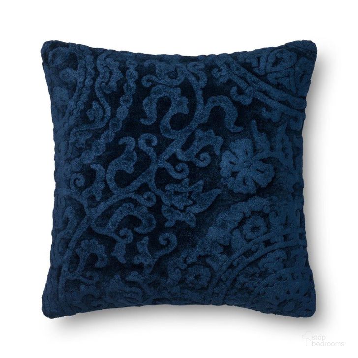 The appearance of Loloi GPI02 Indigo 22 x 22 Cover Only Pillow designed by Loloi Rugs in the modern / contemporary interior design. This indigo piece of furniture  was selected by 1StopBedrooms from Pillows Collection to add a touch of cosiness and style into your home. Sku: P097GPI02IN00PIL3. Material: Cotton. Product Type: Pillow Cover.