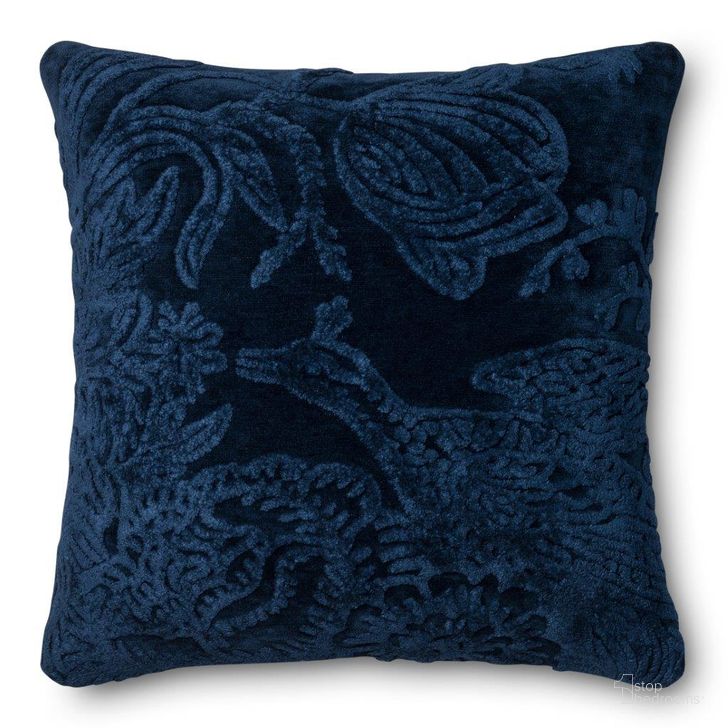 The appearance of Loloi GPI04 Indigo 26 x 26 Cover Only Pillow designed by Loloi Rugs in the modern / contemporary interior design. This indigo piece of furniture  was selected by 1StopBedrooms from Pillows Collection to add a touch of cosiness and style into your home. Sku: P097GPI04IN00PIL9. Material: Cotton. Product Type: Pillow Cover.
