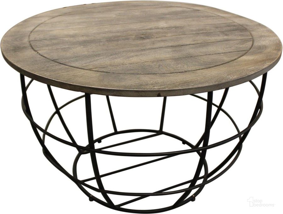 The appearance of Indu Cocktail Table In Gray Wash designed by Moti in the transitional interior design. This gray wash piece of furniture  was selected by 1StopBedrooms from Indu Collection to add a touch of cosiness and style into your home. Sku: 71103003A. Material: Wood. Product Type: Cocktail Table. Image1