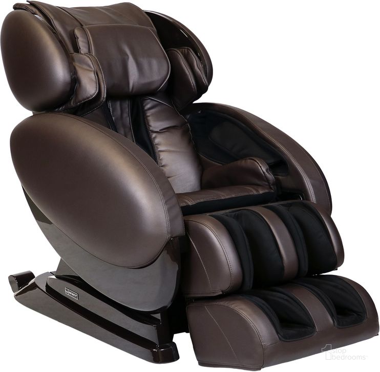 The appearance of Infinity IT 8500 Plus Body Scanning Massage Chair in Brown designed by Infinity in the  interior design. This brown piece of furniture  was selected by 1StopBedrooms from  to add a touch of cosiness and style into your home. Sku: 18500104. Product Type: Massage Chair. Image1