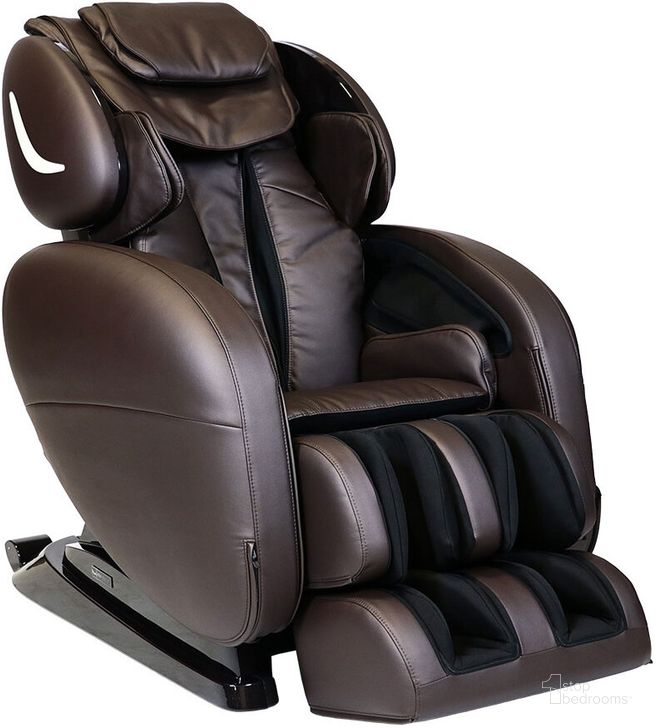 The appearance of Infinity Smart Chair X3 Brown Zero Gravity Massage Chair designed by Infinity in the  interior design. This brown piece of furniture  was selected by 1StopBedrooms from Smart Chair X3 Collection to add a touch of cosiness and style into your home. Sku: 18306304. Material: Upholstered. Product Type: Massage Chair. Image1