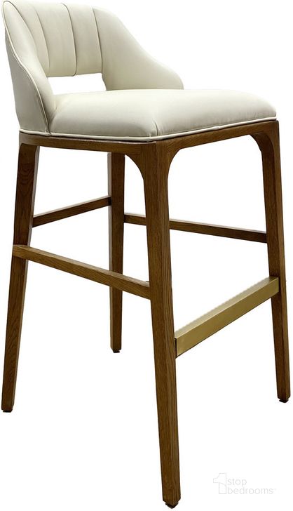 The appearance of Inga Endurance Bar Stool In Brown designed by Currey & Company in the modern / contemporary interior design. This brown piece of furniture  was selected by 1StopBedrooms from Inga Collection to add a touch of cosiness and style into your home. Sku: 7000-0732. Product Type: Barstool. Material: Brass.