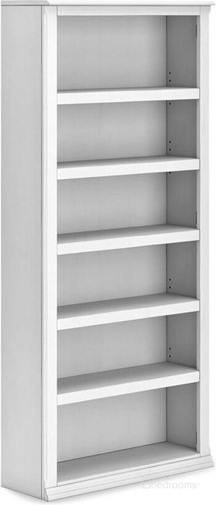 The appearance of Insinger White Wash Bookcase Bookcases, Book Shelf 0qd24410830 designed by Off 5th Home in the traditional interior design. This white wash piece of furniture  was selected by 1StopBedrooms from Insinger Collection to add a touch of cosiness and style into your home. Sku: H777-17. Material: Wood. Product Type: Bookcase. Image1