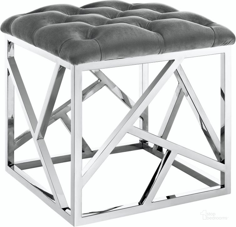 The appearance of Intersperse Silver Gray Ottoman designed by Modway in the modern / contemporary interior design. This silver gray piece of furniture  was selected by 1StopBedrooms from Intersperse Collection to add a touch of cosiness and style into your home. Sku: EEI-2866-SLV-GRY. Material: Wood. Product Type: Ottoman. Image1