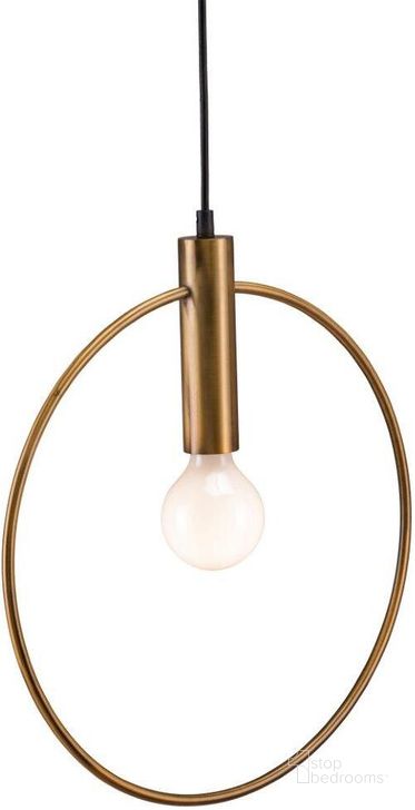 The appearance of Irenza Ceiling Lamp Gold designed by Zuo Modern in the modern / contemporary interior design. This brass piece of furniture  was selected by 1StopBedrooms from Irenza Collection to add a touch of cosiness and style into your home. Sku: 56116. Material: Steel. Product Type: Lamp. Image1