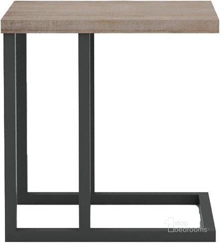 The appearance of Irondale Brown and Grey Laptop Table designed by LH Imports in the industrial interior design. This brown and grey piece of furniture  was selected by 1StopBedrooms from Irondale Collection to add a touch of cosiness and style into your home. Sku: IDA036. Product Type: Side Table. Material: Iron. Image1