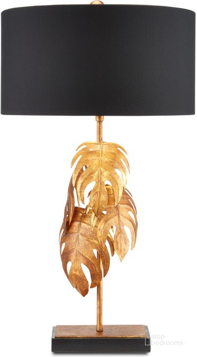 The appearance of Irving Gold Table Lamp designed by Currey & Company in the modern / contemporary interior design. This gold piece of furniture  was selected by 1StopBedrooms from Irving Collection to add a touch of cosiness and style into your home. Sku: 6000-0773. Product Type: Table Lamp. Material: Iron. Image1