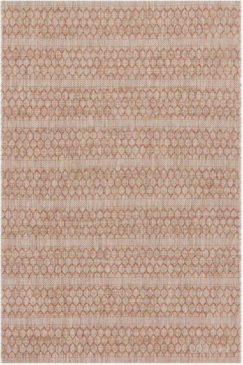 The appearance of Isle Beige/Rust Rug ISLEIE-01BERU3B5A designed by Loloi Rugs in the transitional interior design. This beige and rust piece of furniture  was selected by 1StopBedrooms from Isle Collection to add a touch of cosiness and style into your home. Sku: ISLEIE-01BERU3B5A. Material: Polypropylene. Product Type: Rug. Image1