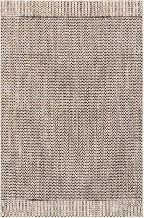 The appearance of Isle Grey/Black Rug ISLEIE-03GYBL3B5A designed by Loloi Rugs in the transitional interior design. This beige piece of furniture  was selected by 1StopBedrooms from Isle Collection to add a touch of cosiness and style into your home. Sku: ISLEIE-03GYBL3B5A. Material: Polypropylene. Product Type: Rug. Image1