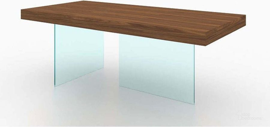 The appearance of J and M Furniture Chestnut Modern Dining Table designed by J&M in the modern / contemporary interior design. This walnut piece of furniture  was selected by 1StopBedrooms from J And M Collection to add a touch of cosiness and style into your home. Sku: 177808. Table Base Style: Double Pedestal. Material: Wood. Product Type: Dining Table. Table Top Shape: Rectangular. Size: 39". Image1