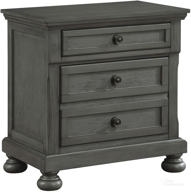 The appearance of Jackson 2-Drawer Nightstand Made with Wood In Rustic Gray designed by Galaxy Home Furnishings in the modern / contemporary interior design. This gray piece of furniture  was selected by 1StopBedrooms from Jackson Collection to add a touch of cosiness and style into your home. Sku: 601955551021. Material: Wood. Product Type: Nightstand. Image1