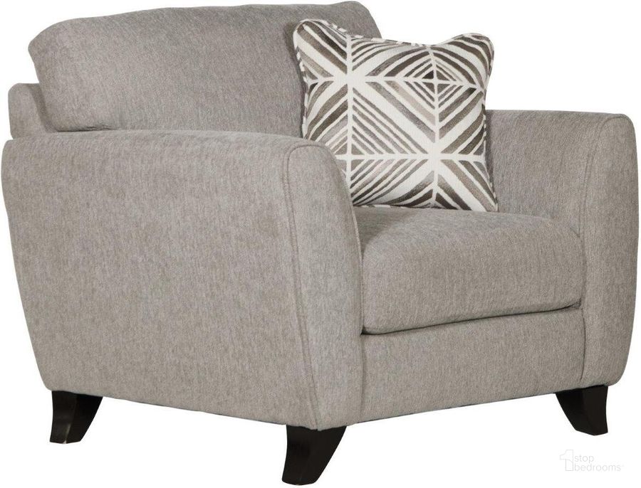 The appearance of Jackson Alyssa Chair 421501207218207000 designed by Jackson in the traditional interior design. This pebble piece of furniture  was selected by 1StopBedrooms from Alyssa Collection to add a touch of cosiness and style into your home. Sku: 421501207218207328. Material: Polyester. Product Type: Accent Chair. Image1