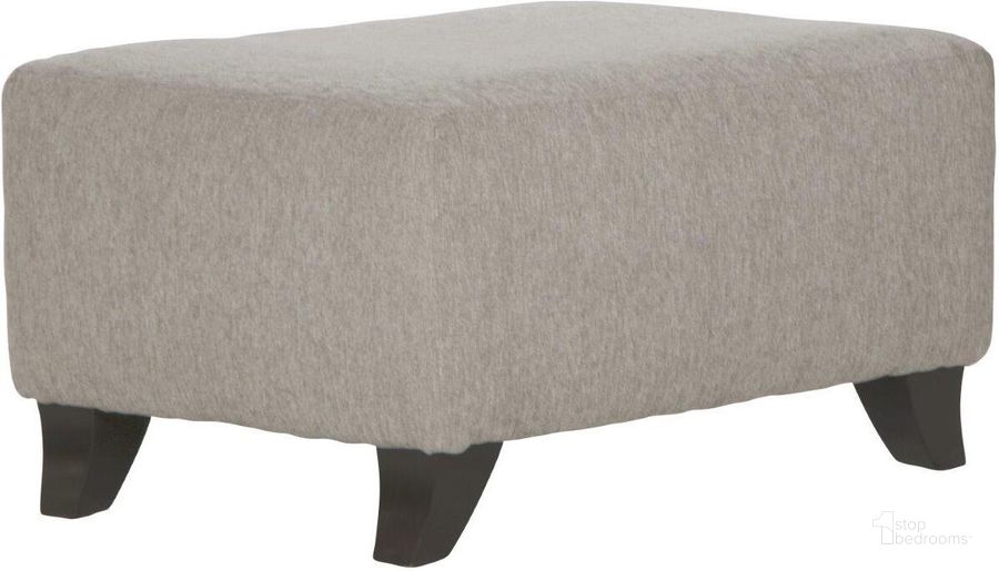 The appearance of Jackson Alyssa Ottoman 421510207218 designed by Jackson in the transitional interior design. This pebble piece of furniture  was selected by 1StopBedrooms from Alyssa Collection to add a touch of cosiness and style into your home. Sku: 421510207218. Material: Polyester. Product Type: Ottoman. Image1