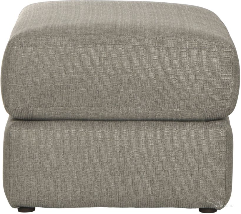 The appearance of Hooten Ottoman In Nickel designed by Jackson in the traditional interior design. This nickel piece of furniture  was selected by 1StopBedrooms from Hooten Collection to add a touch of cosiness and style into your home. Sku: 328810184218. Material: Fabric. Product Type: Ottoman. Image1