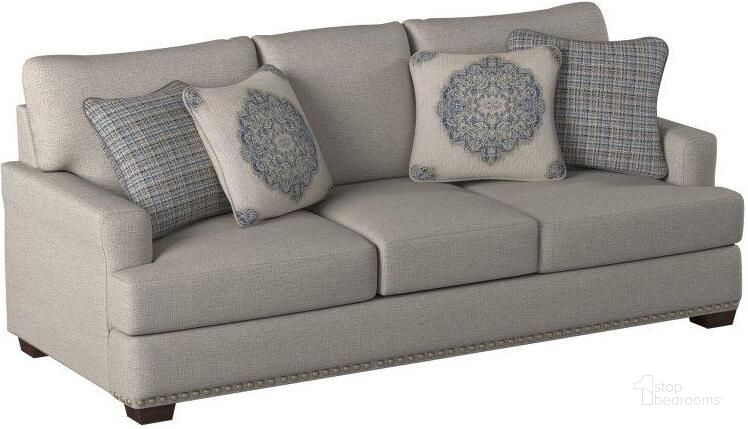 The appearance of Jackson Newberg Sofa designed by Jackson in the traditional interior design. This platinum piece of furniture  was selected by 1StopBedrooms from Newberg Collection to add a touch of cosiness and style into your home. Sku: 442103156118243018. Material: Polyester. Product Type: Sofa. Image1