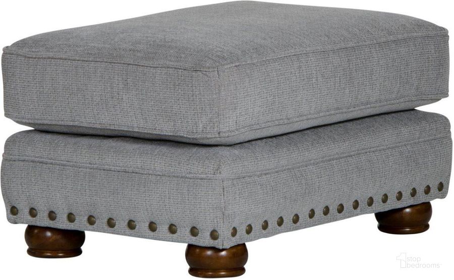 The appearance of Jackson Singletary Ottoman designed by Jackson in the traditional interior design. This nickle piece of furniture  was selected by 1StopBedrooms from Singletary Collection to add a touch of cosiness and style into your home. Sku: 324110201018. Material: Polyester. Product Type: Ottoman. Image1
