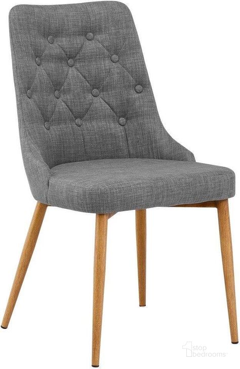 The appearance of Jacobsen Fabric Upholstered Dining Side Chair Set of 2 In Gray designed by Best Master Furniture in the modern / contemporary interior design. This gray piece of furniture  was selected by 1StopBedrooms from Jacobsen Collection to add a touch of cosiness and style into your home. Sku: T05GC. Material: Fabric. Product Type: Side Chair. Image1