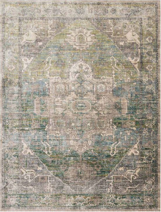 The appearance of Javari Grass/Ocean Rug JAVRJV-08GSOC3752 designed by Loloi Rugs in the modern / contemporary interior design. This grass and ocean piece of furniture  was selected by 1StopBedrooms from Javari Collection to add a touch of cosiness and style into your home. Sku: JAVRJV-08GSOC3752. Material: Polyester. Product Type: Rug. Image1
