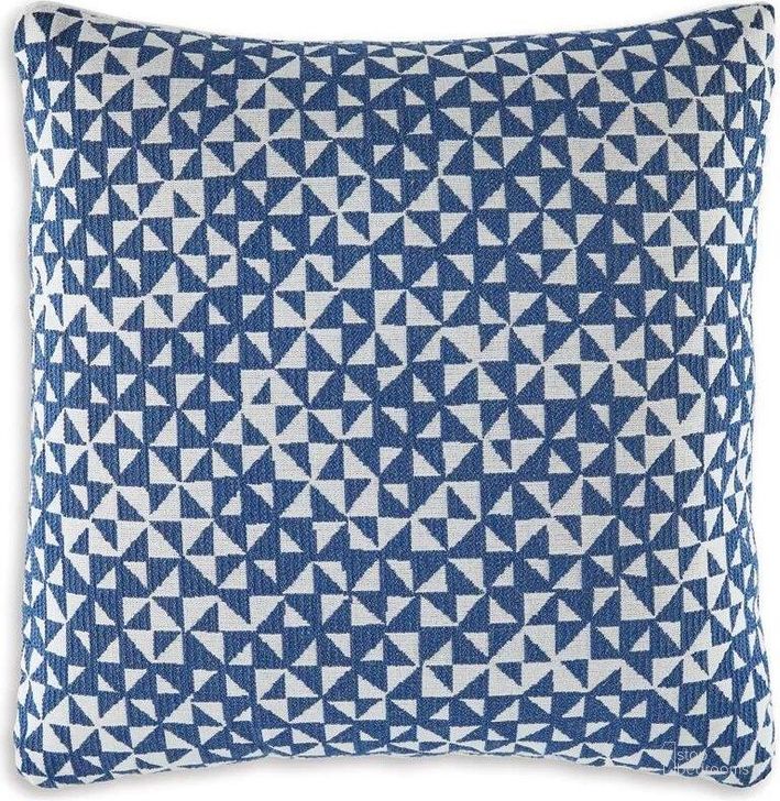 The appearance of Jaycott Next-Gen Nuvella Pillow Set of 4 In Blue and White designed by Signature Design by Ashley in the modern / contemporary interior design. This blue/white piece of furniture  was selected by 1StopBedrooms from Jaycott Next-Gen Nuvella Collection to add a touch of cosiness and style into your home. Sku: A1900001. Material: Fabric. Product Type: Pillow. Image1
