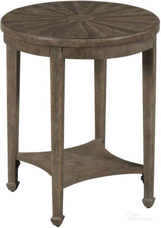 The appearance of Jean-Port-Joli Dark Stain End Table 0qb24400373 designed by Off 5th Home in the transitional interior design. This dark stain piece of furniture  was selected by 1StopBedrooms from Jean-Port-Joli Collection to add a touch of cosiness and style into your home. Sku: 012-916. Material: Wood. Product Type: End Table. Image1
