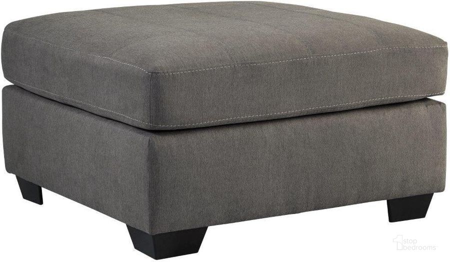 The appearance of Jeancrest Charcoal Ottoman designed by Artisan Elegance in the modern / contemporary interior design. This charcoal piece of furniture  was selected by 1StopBedrooms from Jeancrest Collection to add a touch of cosiness and style into your home. Sku: 4522008. Material: Fabric. Product Type: Ottoman. Image1