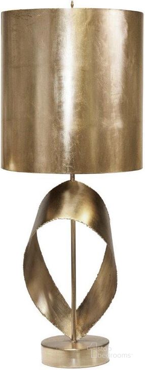 The appearance of Jennings Silver Leaf Brutalist Ribbon Table Lamp designed by Worlds Away in the modern / contemporary interior design. This silver piece of furniture  was selected by 1StopBedrooms from Jennings Collection to add a touch of cosiness and style into your home. Sku: JENNINGS S. Material: Metal. Product Type: Table Lamp.