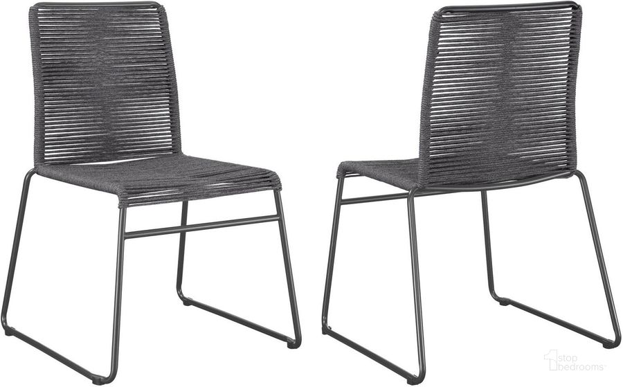 The appearance of Jerome Upholstered Stackable Side Chairs Set of 2 In Charcoal and Gunmetal designed by Coaster in the modern / contemporary interior design. This charcoal/gunmetal piece of furniture  was selected by 1StopBedrooms from Jerome Collection to add a touch of cosiness and style into your home. Sku: 192062. Material: Metal. Product Type: Side Chair. Image1