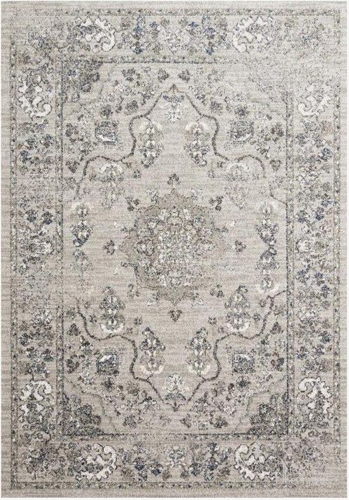The appearance of Joaquin Dove/Grey Rug JOAQJOA-02DVGY530R designed by Loloi Rugs in the traditional interior design. This dove and grey piece of furniture  was selected by 1StopBedrooms from Joaquin Collection to add a touch of cosiness and style into your home. Sku: JOAQJOA-02DVGY530R. Material: Polypropylene. Product Type: Rug. Image1
