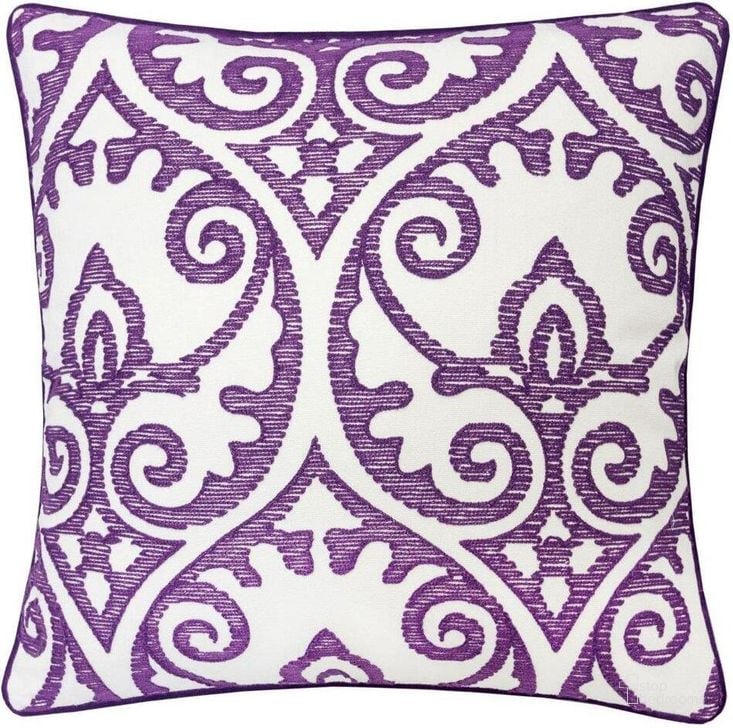 The appearance of Jorja 20 X 20 Pillow In Purple Set Of 2 PL8063-2PK designed by Furniture of America in the modern / contemporary interior design. This purple piece of furniture  was selected by 1StopBedrooms from Jorja Collection to add a touch of cosiness and style into your home. Sku: PL8063-2PK. Material: Cotton. Product Type: Pillow.