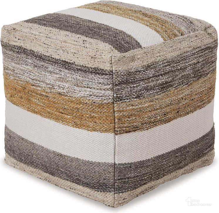 The appearance of Josalind Multi Pouf designed by Signature Design by Ashley in the transitional interior design. This multi piece of furniture  was selected by 1StopBedrooms from Josalind Collection to add a touch of cosiness and style into your home. Sku: A1000935. Product Type: Ottoman. Image1
