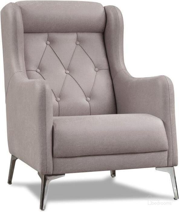 The appearance of Joza Living Room Armchair In Grey designed by Furnia in the modern / contemporary interior design. This grey piece of furniture  was selected by 1StopBedrooms from Joza Collection to add a touch of cosiness and style into your home. Sku: 101-10ZC-JOZ-ZER744-B. Material: Wood. Product Type: Arm Chair. Image1