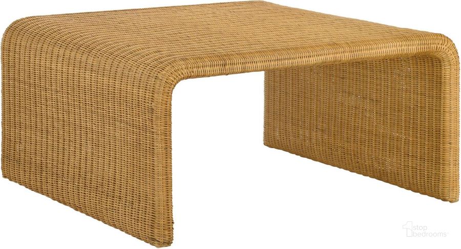 The appearance of Juanita Square Rattan Coffee Table Natural designed by Coaster in the transitional interior design. This natural piece of furniture  was selected by 1StopBedrooms from Juanita Collection to add a touch of cosiness and style into your home. Sku: 709818. Material: Metal. Product Type: Coffee Table. Image1