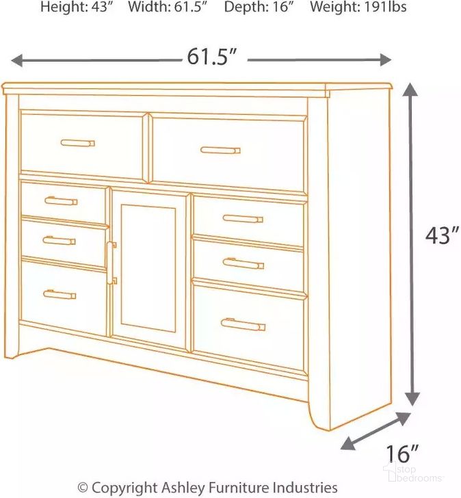 Juararo Dresser by Ashley Furniture 1StopBedrooms
