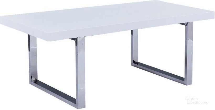 The appearance of Judoc 79 Inch Rectangular Metal Dining Table In White designed by Best Master Furniture in the modern / contemporary interior design. This white piece of furniture  was selected by 1StopBedrooms from Judoc Collection to add a touch of cosiness and style into your home. Sku: BA222T. Table Base Style: Double Pedestal. Material: Metal. Product Type: Dining Table. Table Top Shape: Rectangular. Size: 79". Image1