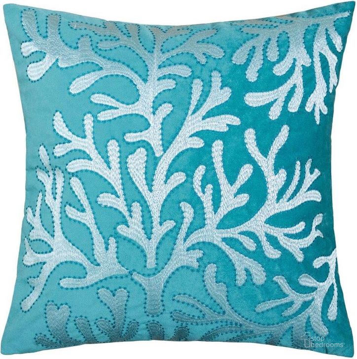 The appearance of June 20 X 20 Pillow In Teal Set Of 2 designed by Furniture of America in the coastal interior design. This teal piece of furniture  was selected by 1StopBedrooms from June Collection to add a touch of cosiness and style into your home. Sku: PL8075-2PK. Material: Polyester. Product Type: Pillow.