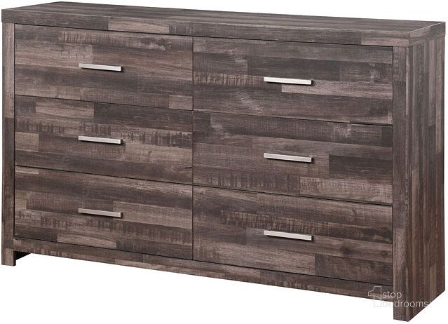 The appearance of Juniper Dresser designed by ACME in the transitional interior design. This dark oak piece of furniture  was selected by 1StopBedrooms from Juniper Collection to add a touch of cosiness and style into your home. Sku: 22165. Material: Wood. Product Type: Dresser. Image1