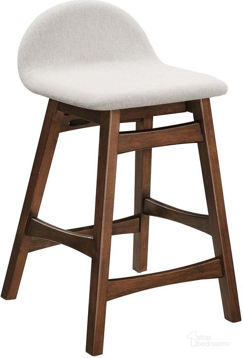The appearance of Juno Wood Counter Stool Set of 2 In Ivory designed by Modway in the transitional interior design. This ivory piece of furniture  was selected by 1StopBedrooms from Juno Collection to add a touch of cosiness and style into your home. Sku: EEI-6555-HEI. Product Type: Barstool. Material: Foam. Image1