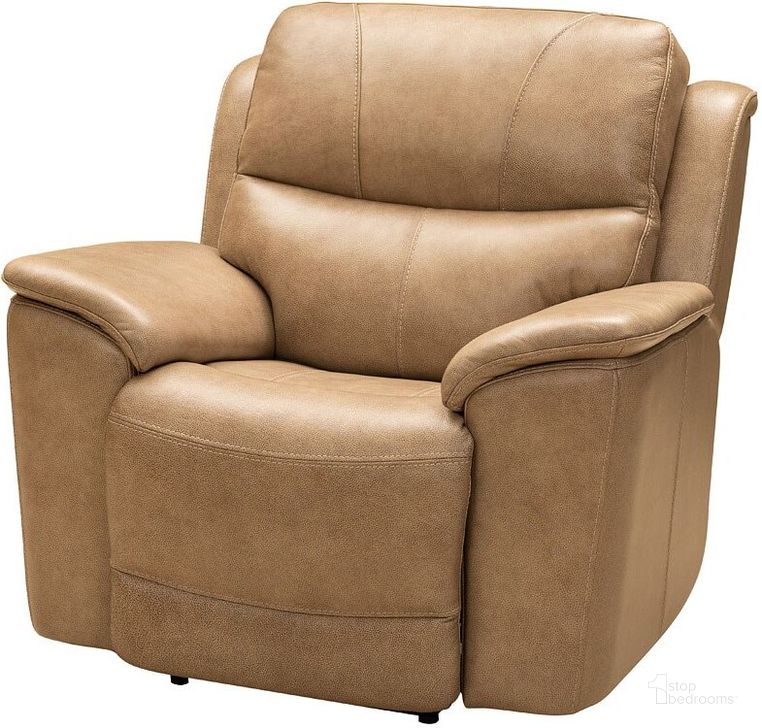 The appearance of Kaden Power Recliner w/ Power Headrest and Lumbar (Taupe) designed by BarcaLounger in the modern / contemporary interior design. This taupe piece of furniture  was selected by 1StopBedrooms from Kaden Collection to add a touch of cosiness and style into your home. Sku: 9PHL3665372282. Material: Leather. Product Type: Power Reclining. Image1