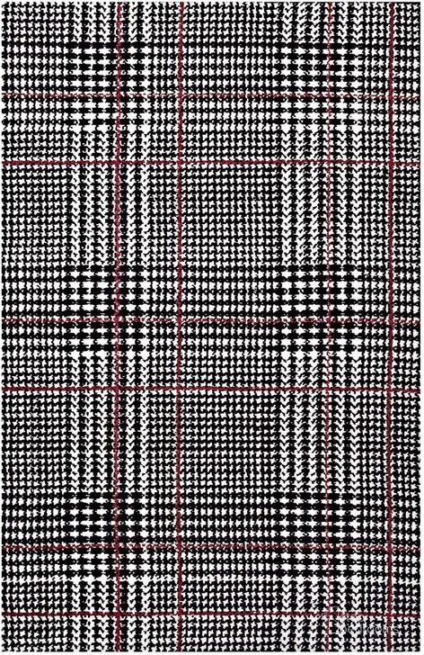 The appearance of Kaja Abstract Plaid 5X8 Area Rug In Black designed by Modway in the modern / contemporary interior design. This black piece of furniture  was selected by 1StopBedrooms from Kaja Collection to add a touch of cosiness and style into your home. Sku: R-1024A-58. Material: Polyester. Product Type: Area Rugs. Image1