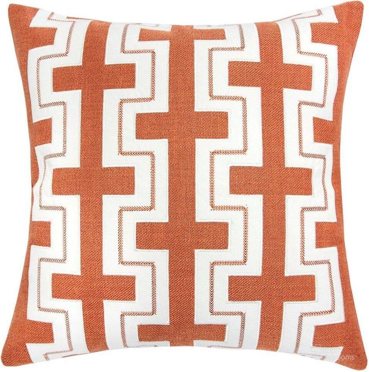 The appearance of Kari 20 X 20 Pillow In Orange Set Of 2 designed by Furniture of America in the modern / contemporary interior design. This orange piece of furniture  was selected by 1StopBedrooms from Kari Collection to add a touch of cosiness and style into your home. Sku: PL8053-2PK. Product Type: Pillow. Material: Linen.