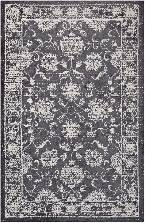 The appearance of Kazia Distressed Floral Lattice 8X10 Area Rug In Dark Gray and Ivory designed by Modway in the modern / contemporary interior design. This dark gray and ivory piece of furniture  was selected by 1StopBedrooms from Kazia Collection to add a touch of cosiness and style into your home. Sku: R-1020A-810. Material: Polyester. Product Type: Area Rugs. Image1