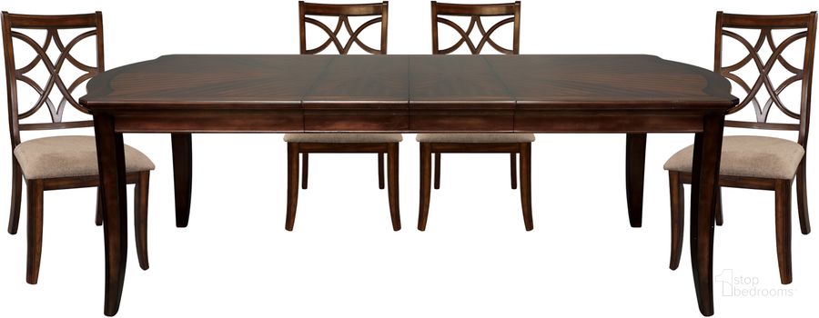 The appearance of Keegan Dining Room Set designed by Homelegance in the transitional interior design. This brown piece of furniture  was selected by 1StopBedrooms from Keegan Collection to add a touch of cosiness and style into your home. Sku: 2546-96;2546S. Table Base Style: Legs. Material: Wood. Product Type: Dining Room Set. Table Top Shape: Rectangular. Image1