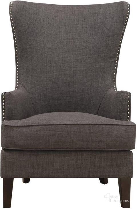 The appearance of Kegan Heirloom Charcoal Accent Chair designed by Picket House in the transitional interior design. This gray piece of furniture  was selected by 1StopBedrooms from Kegan Collection to add a touch of cosiness and style into your home. Sku: UKR090100CA. Material: Wood. Product Type: Accent Chair. Image1