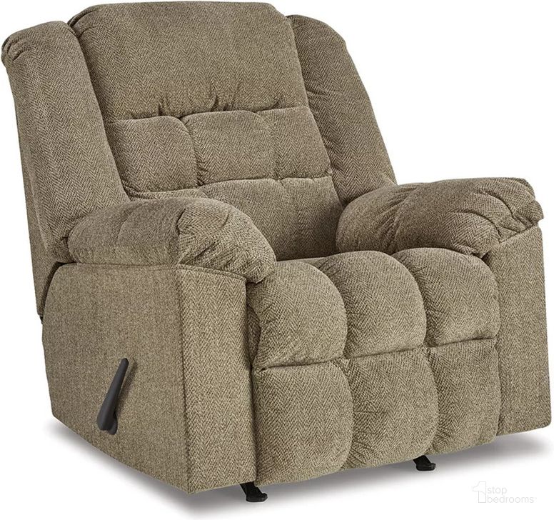 The appearance of Kegler Briar Rocker Recliner designed by Signature Design by Ashley in the modern / contemporary interior design. This briar piece of furniture  was selected by 1StopBedrooms from Kegler Collection to add a touch of cosiness and style into your home. Sku: 4450525. Material: Fabric. Product Type: Rocker Recliner. Image1