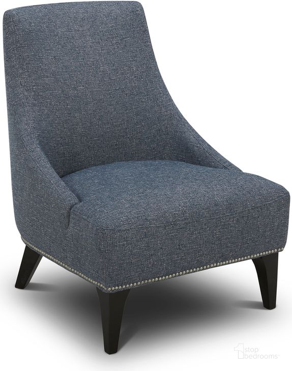 The appearance of Kendall Upholstered Accent Chair In Blue designed by Liberty in the coastal interior design. This blue piece of furniture  was selected by 1StopBedrooms from Kendall Collection to add a touch of cosiness and style into your home. Sku: 706-ACH15-BL. Material: Wood. Product Type: Accent Chair. Image1