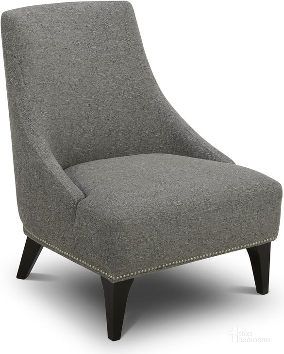 The appearance of Kendall Upholstered Accent Chair In Charcoal designed by Liberty in the coastal interior design. This charcoal piece of furniture  was selected by 1StopBedrooms from Kendall Collection to add a touch of cosiness and style into your home. Sku: 706-ACH15-GY. Material: Wood. Product Type: Accent Chair. Image1