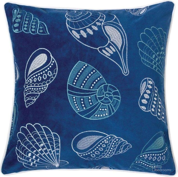 The appearance of Kimmy 20 X 20 Pillow In Blue Set Of 2 designed by Furniture of America in the coastal interior design. This blue piece of furniture  was selected by 1StopBedrooms from Kimmy Collection to add a touch of cosiness and style into your home. Sku: PL8078-2PK. Material: Polyester. Product Type: Pillow.