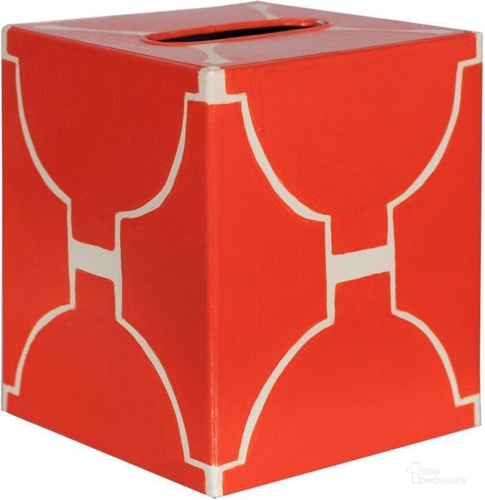 The appearance of Kleenex Orange And Cream Pattern Box designed by Worlds Away in the modern / contemporary interior design. This orange piece of furniture  was selected by 1StopBedrooms from Kleenex Collection to add a touch of cosiness and style into your home. Sku: KBACADIAO. Material: Metal. Product Type: Box.